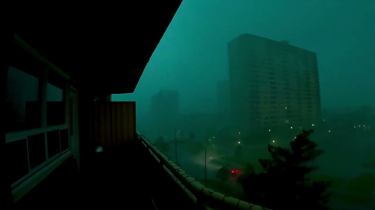 INTENSE!! Ottawa storm &ldquo;Derecho&rdquo; - May 21/2022 ||  #storm #weather #tornado  #derecho #ottawa