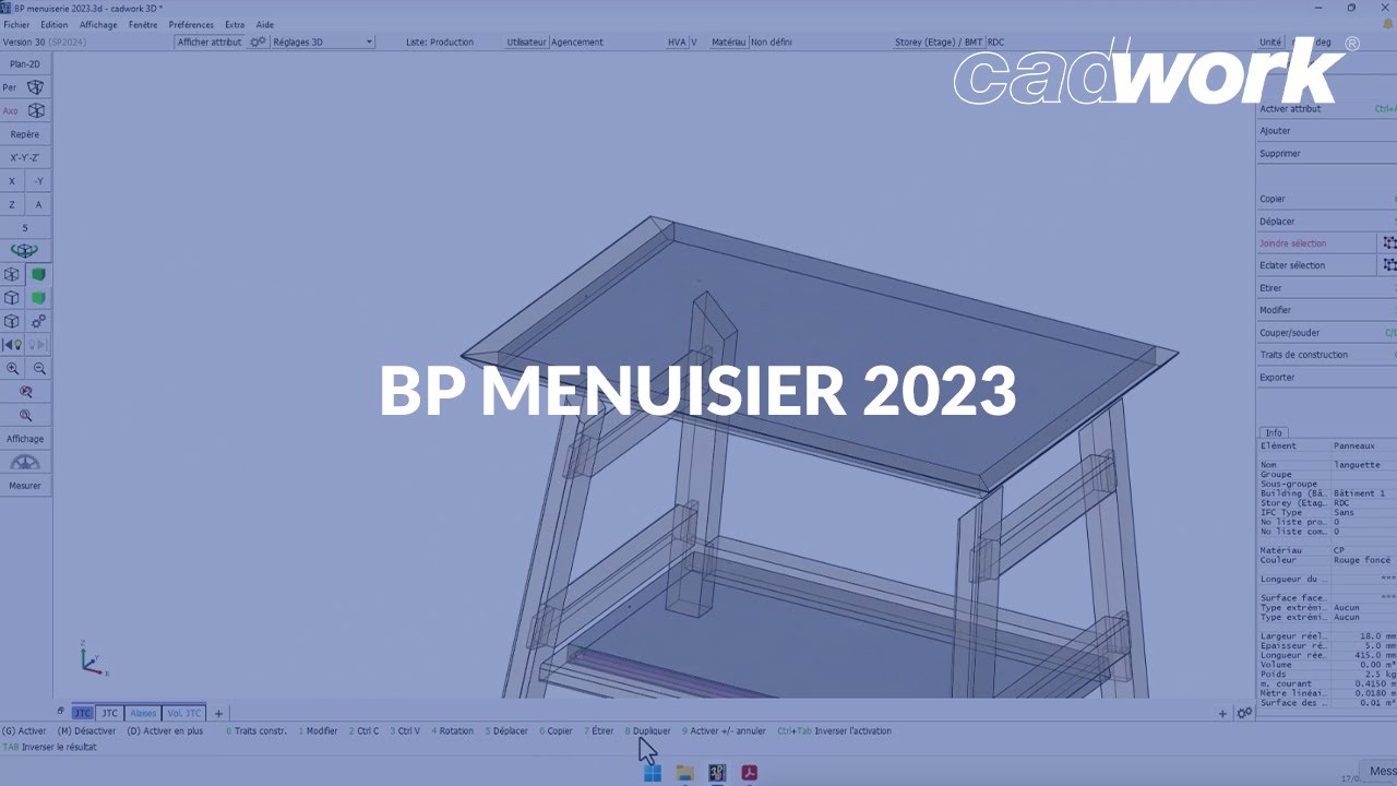 BP Menuisier 2023