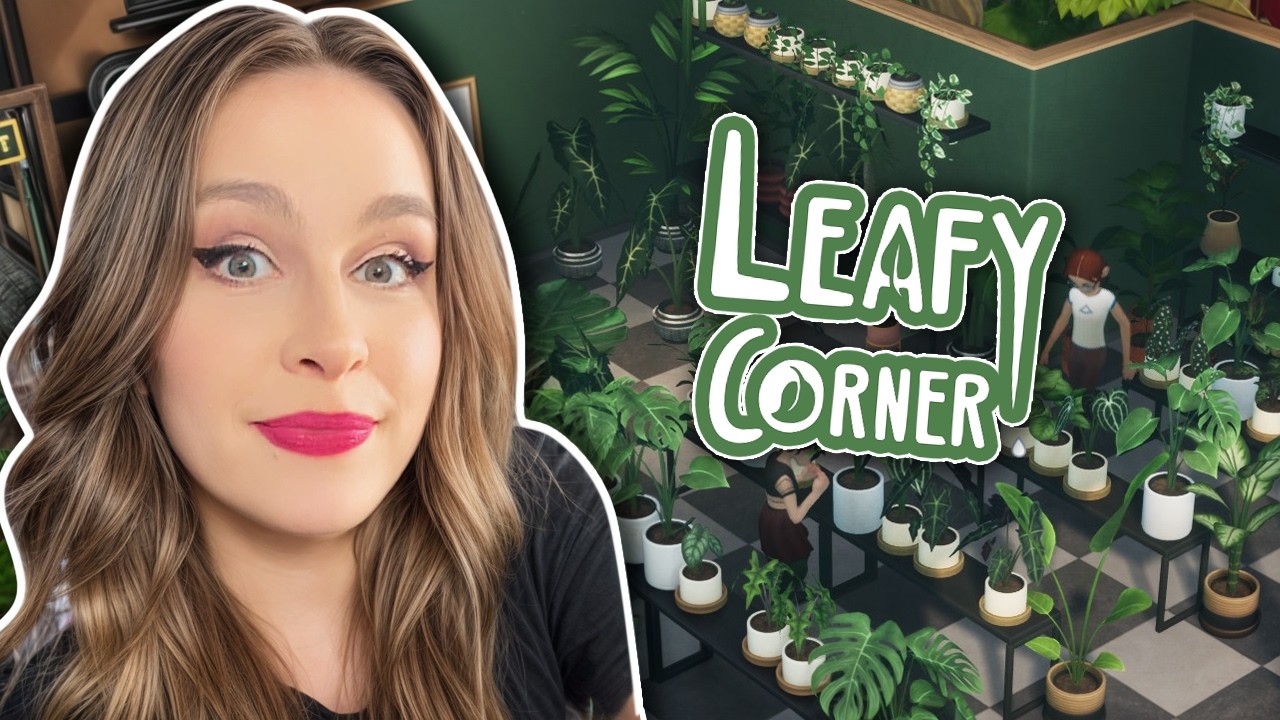 MY OWN FLOWER SHOP! - Leafy Corner Gameplay