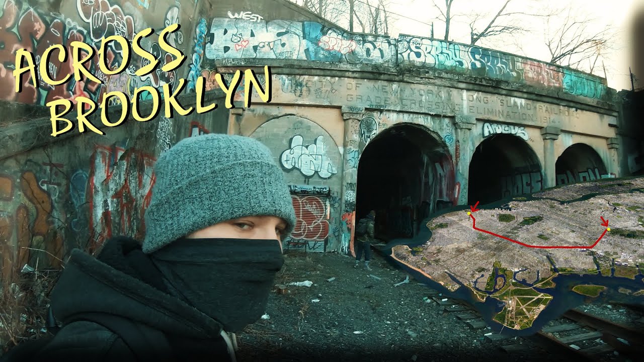 Down the Tracks! Abandoned Station, Graffiti, and Basketballs?