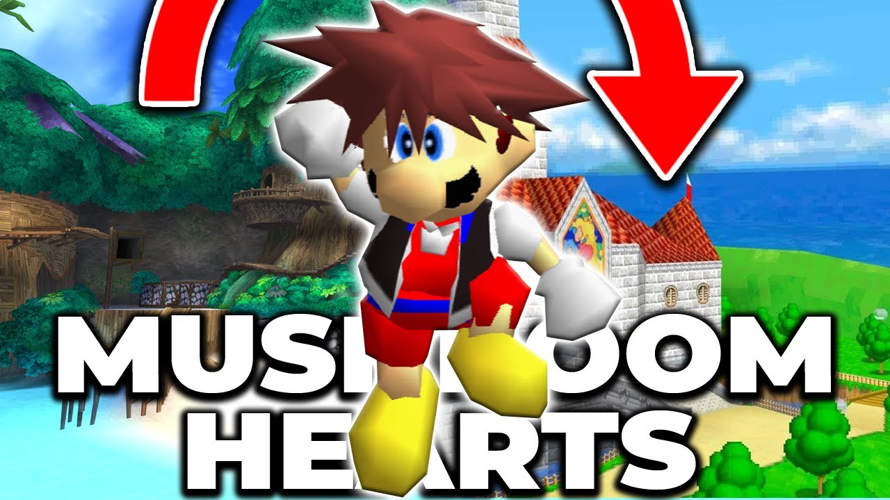 Kingdom Hearts RECREATED in Super Mario 64?! - Complete Romhack