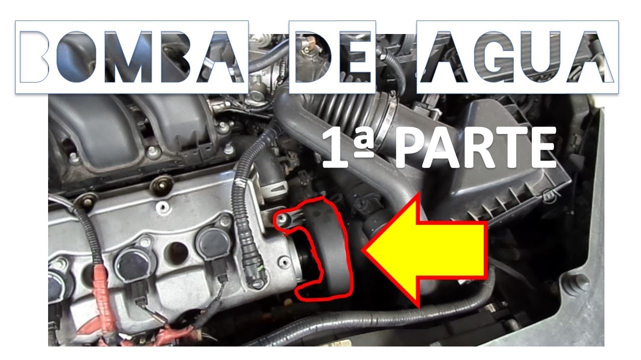 Reemplazo bomba de agua Ford Fusion 2006 V6 3 0 1a  parte