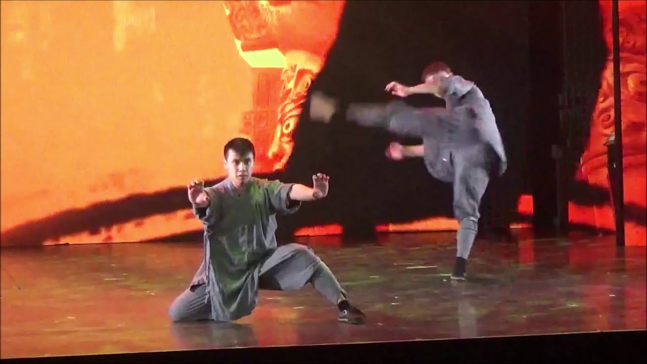 Shaolin Gong fu performance from Frederikssund Shaolin Showteam
