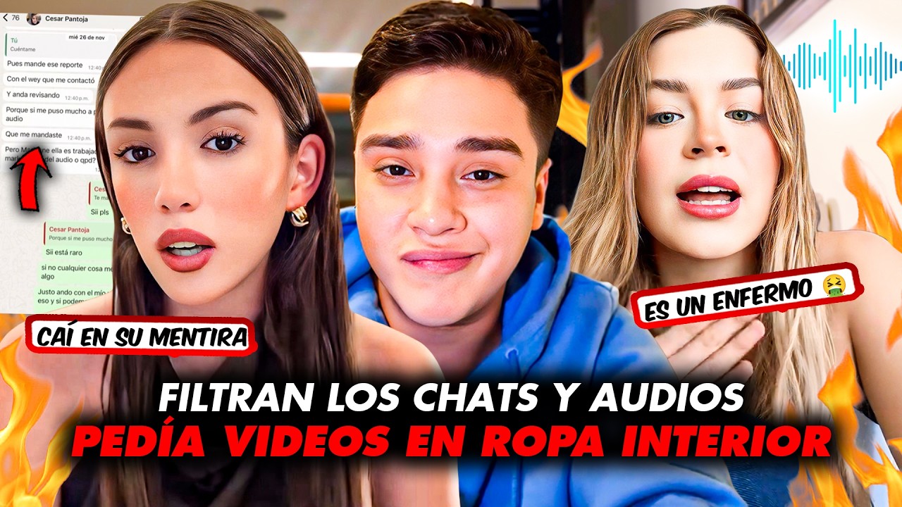 MARIANNE GONZAGA DENUNCIA A CESAR PANTOJA POR PEDIR FUERTES VIDEOS ¡FILTRAN LOS CHATS Y AUDIOS!