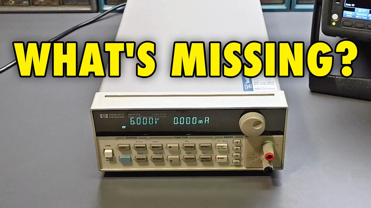 HP 66312A DC Power Supply - Unusual Problem! Troubleshoot, Repair, And Calibrate
