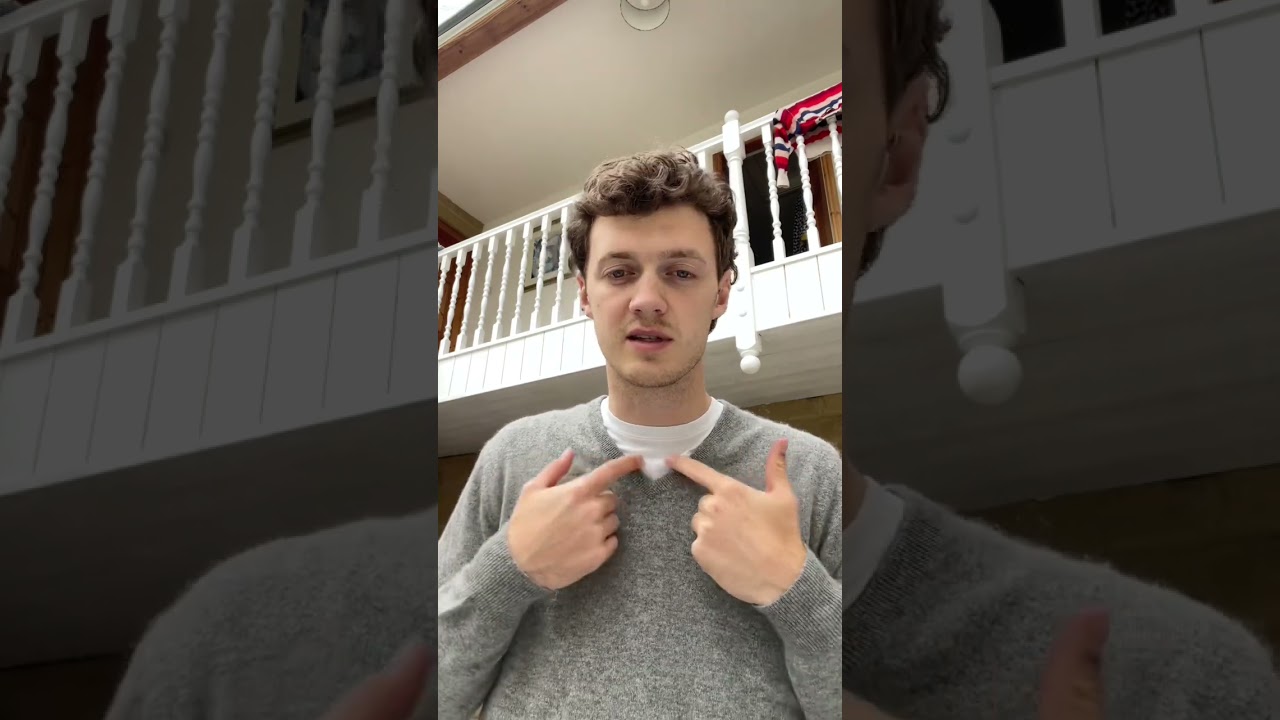 Guy talks us through the 3 different styles of v-neck!