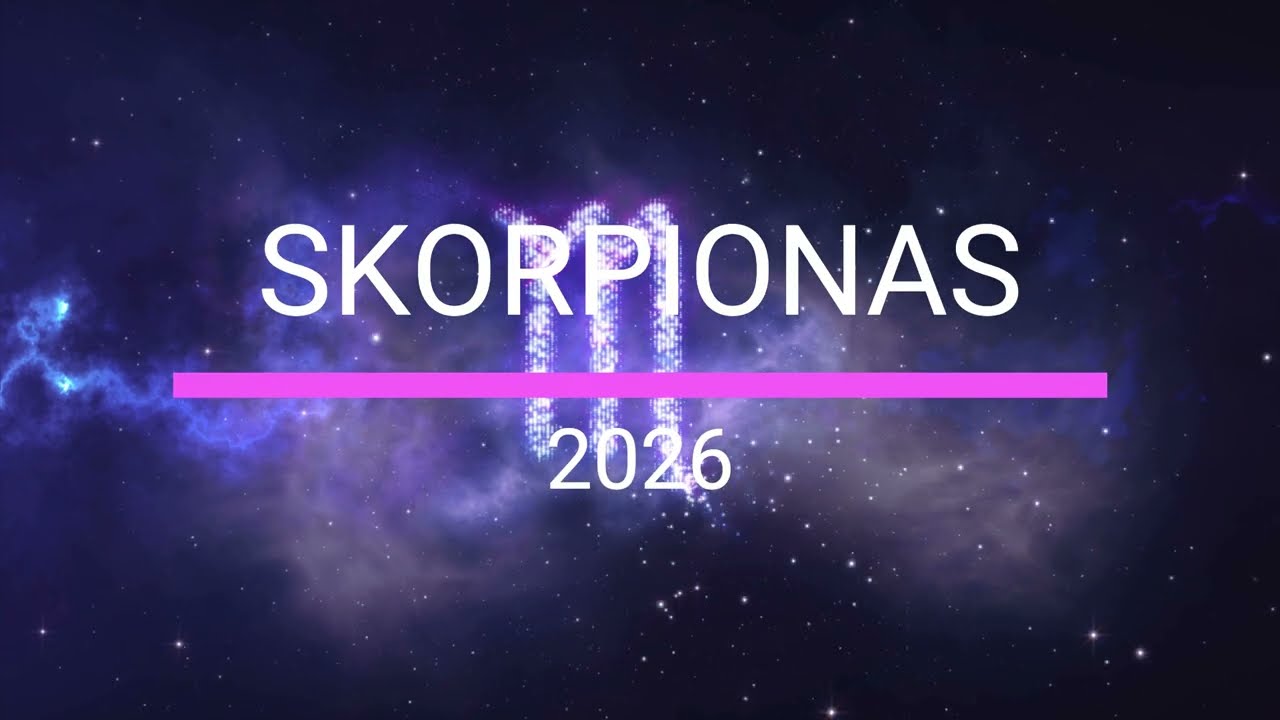 Skorpiono horoskopas 2026: kas laukia?