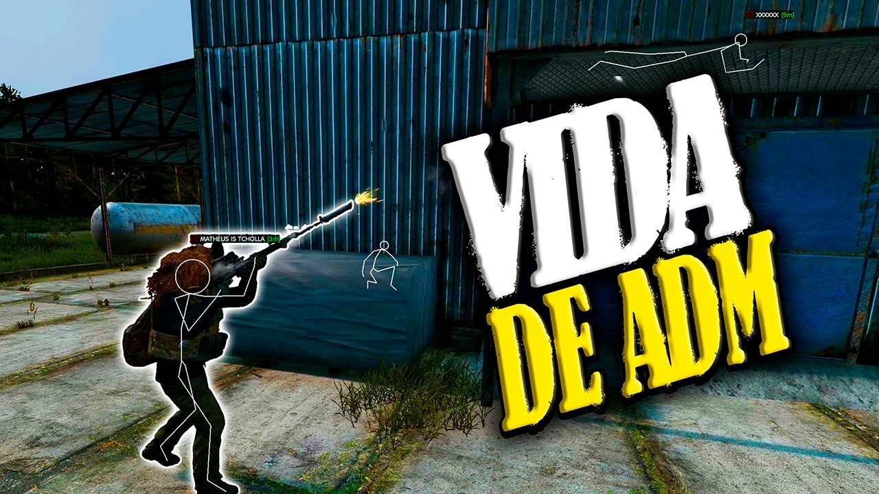 VIDA DE ADM - O CHEATER do AIRFIELD - DayZ
