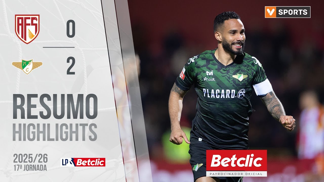 Resumo: AVS 0-2 Moreirense (Liga 25/26 #17)