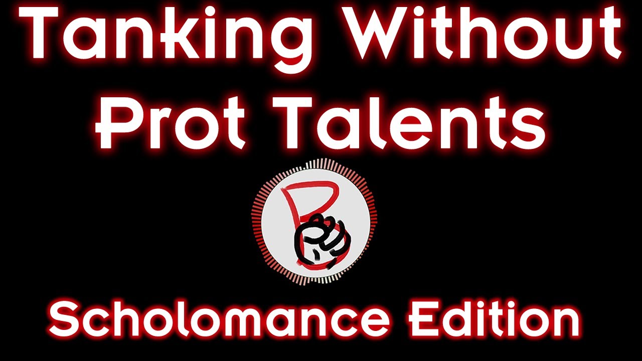 Tanking Scholomance Without Prot Talents
