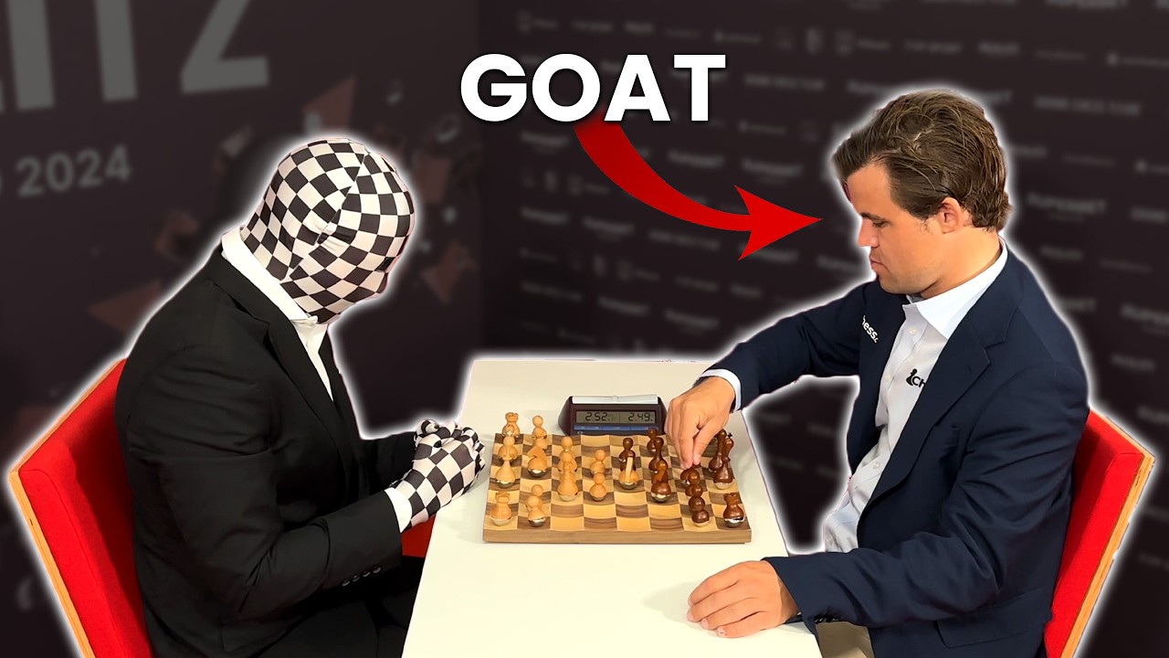 When Rey Enigma Challenged Magnus Carlsen