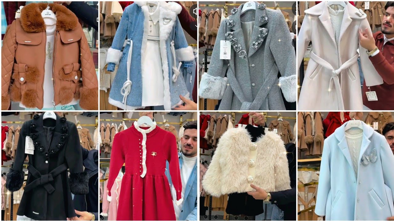 Kids Winter Coats Collection 2025 ❄️ | Premium Girls Winter Fashion |  Warm Outfits