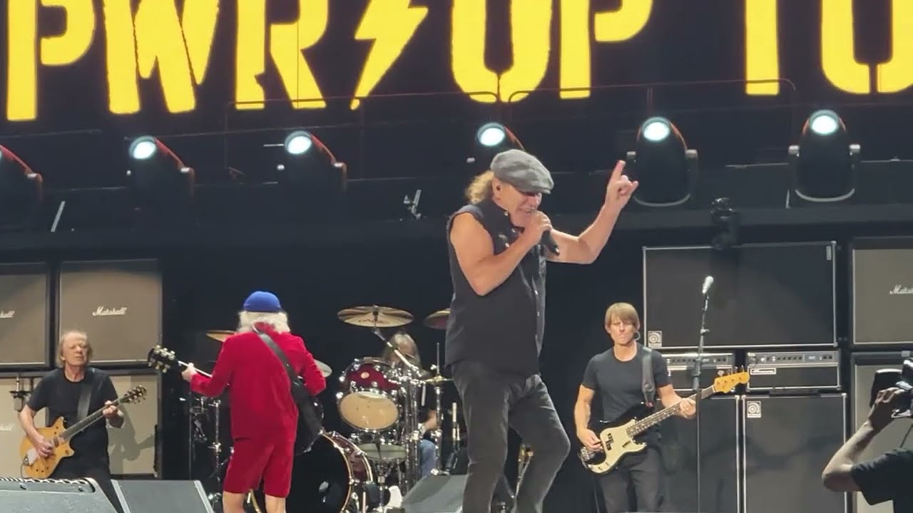 front of the pit @AC/DC in Nashville 5-21-25