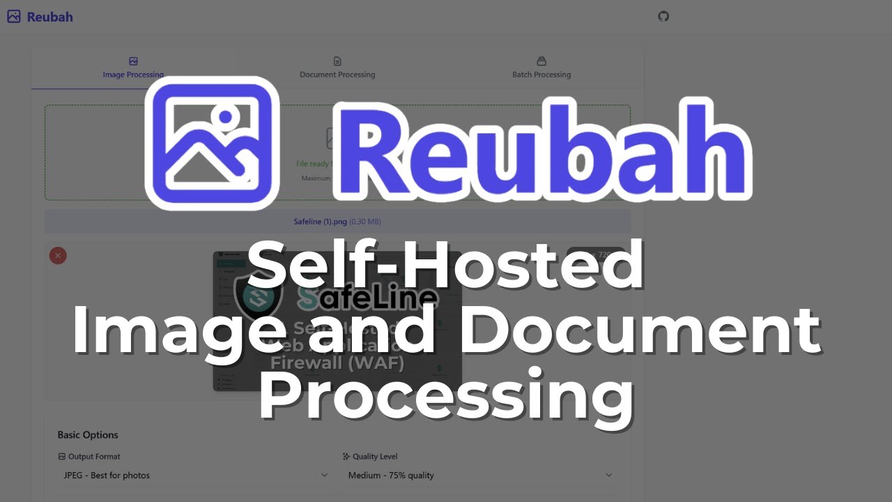 Reubah: Optimize Your Images & Files Without Compromising Your Privacy