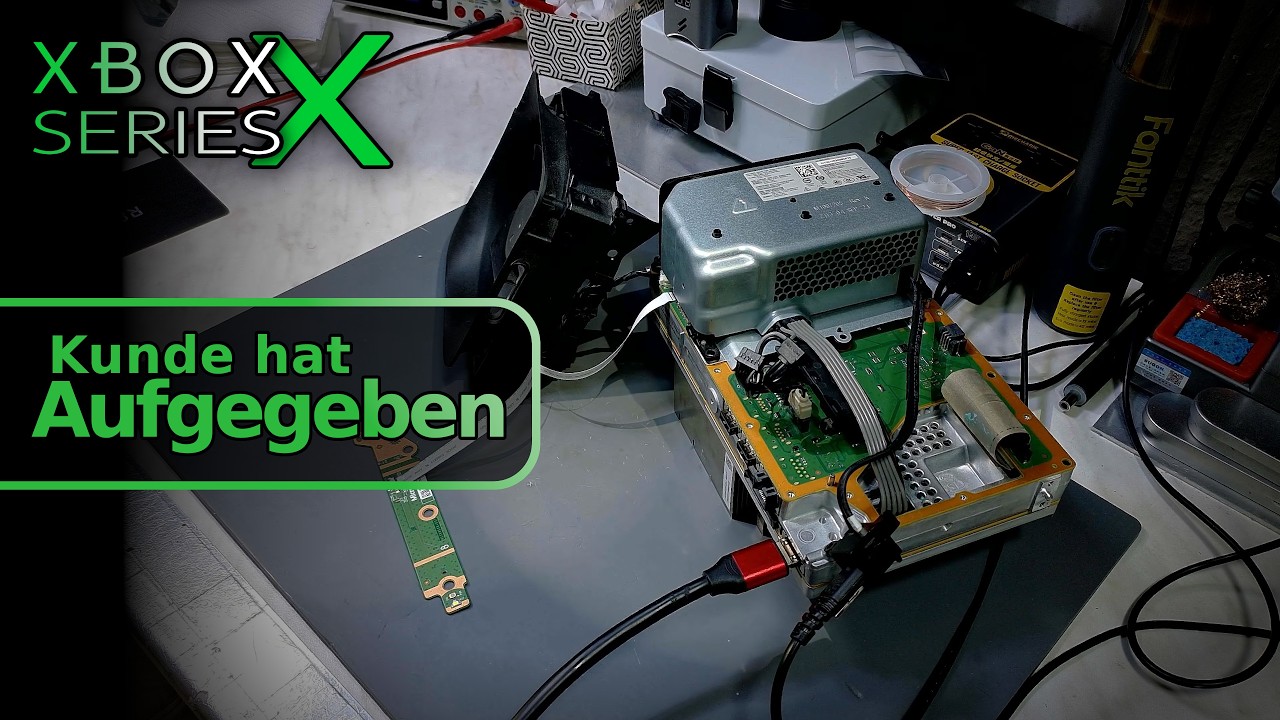 Ambitionierte Überschätzung bei XBOX Series X  - PCB Solder Berlin