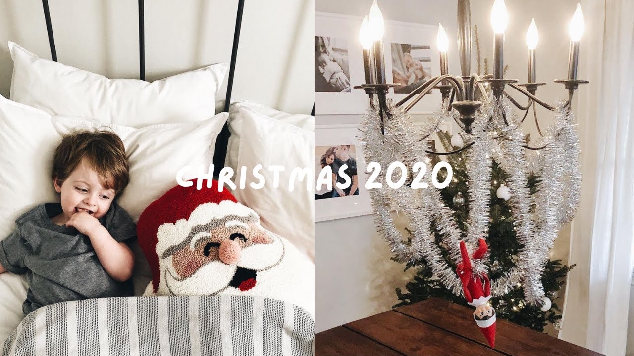 FAMILY VLOG | Christmas 2020 - seeing Santa + opening gifts with the kids Christmas morning!