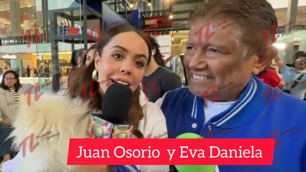 🚨CON 38 AÑOS DE DIFERENCIA JUAN OSORIO CUENTA ESTÁ FELIZ DE COMO  LO CUIDA SU ESPOSA EVA DANIELA !