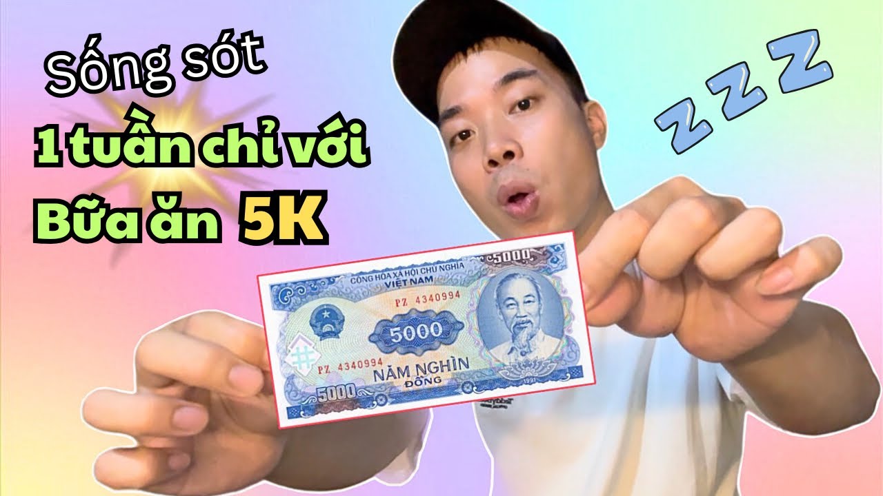 596 | Thử Thách Sống Sót 1 Tuần Với Bữa Ăn 5 Nghìn Đồng | Đức Thư Vlogs
