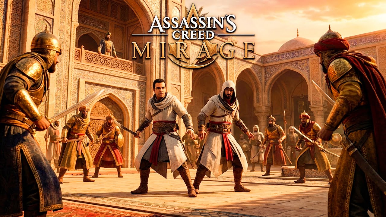 Assassin's Creed Mirage سافرت بغداد فى أيام الدولة العباسية والجنود مسكوني 🕌(مدبلج ومترجم)