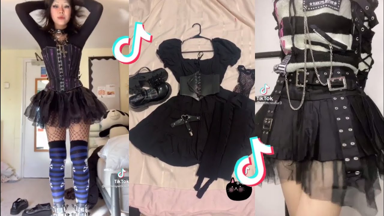 🕸️⛓️ Alt fashion | outfits inspo + tips how to be alt ~(ft. mall goth, clothing finds with websites)