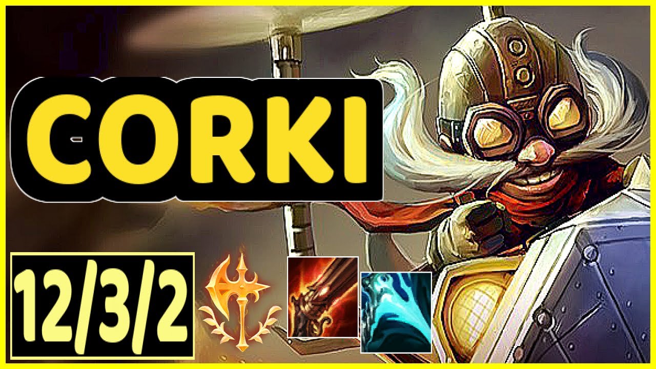 CORKI VS YUNARA - 12/3/2 KDA ADC GAMEPLAY CHALLENGER I