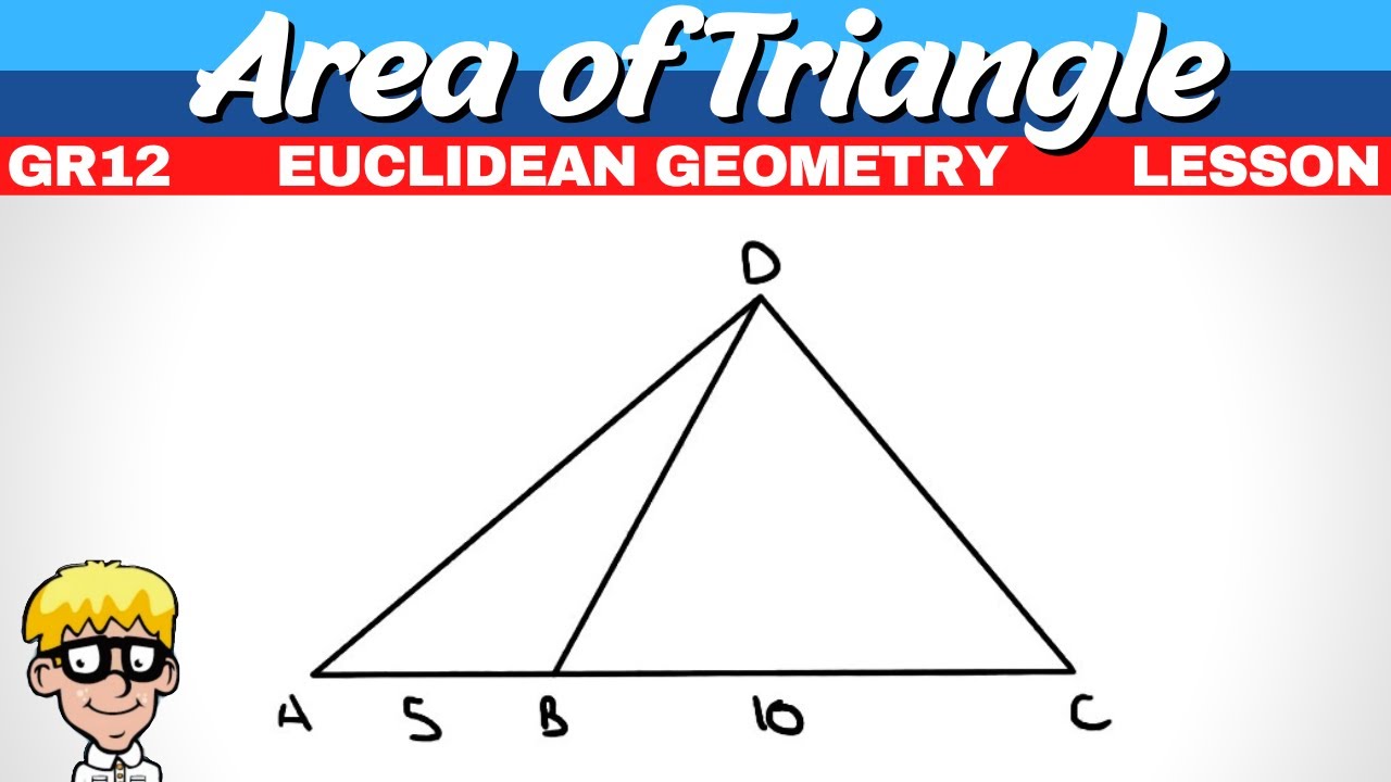 Grade 12 Proportionality: Area of triangle #1