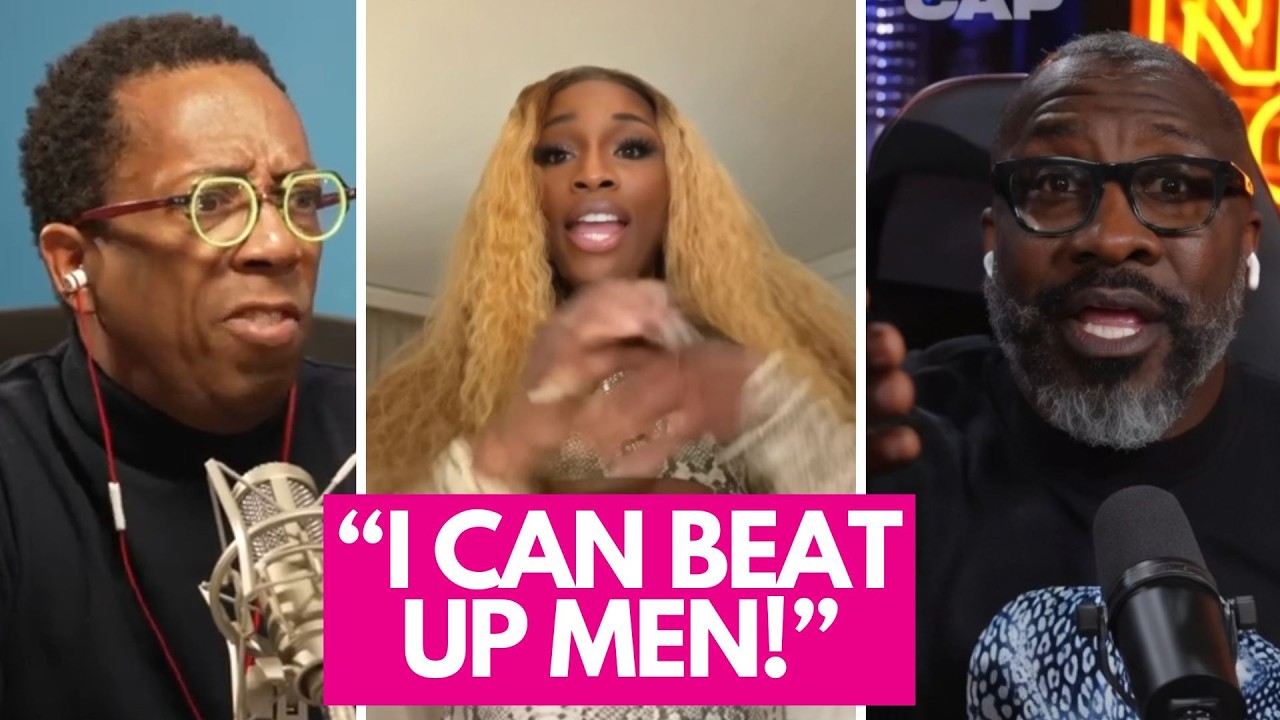 Radio Hosts LIE to Defend Claressa Shields Beating a Man Comments | Rickey Smiley Morning Show