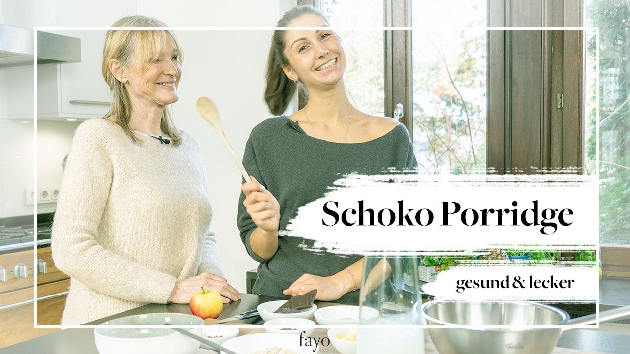 Keine Lust auf Haferschleim? Dann probiere unseren Schoko-Porridge-Deluxe!