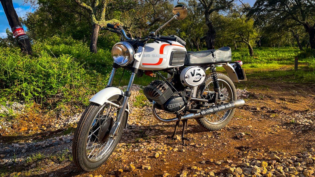 RESTAUREI UMA SACHS V5 DE 1989 *MOTORIZADA ANTIGA*