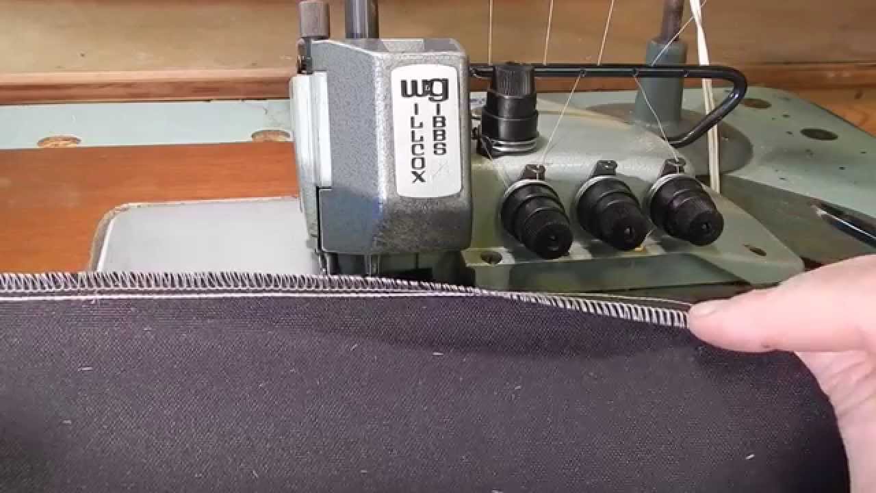 Промышленная швейная машина Willcox & Gibbs Type 515/IV-31 с оверлоком и стачивающим стежком