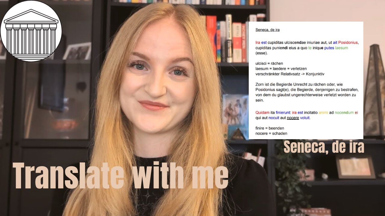 TRANSLATE WITH ME - Seneca, de ira / LATEIN ÜBERSETZEN mit Languaid