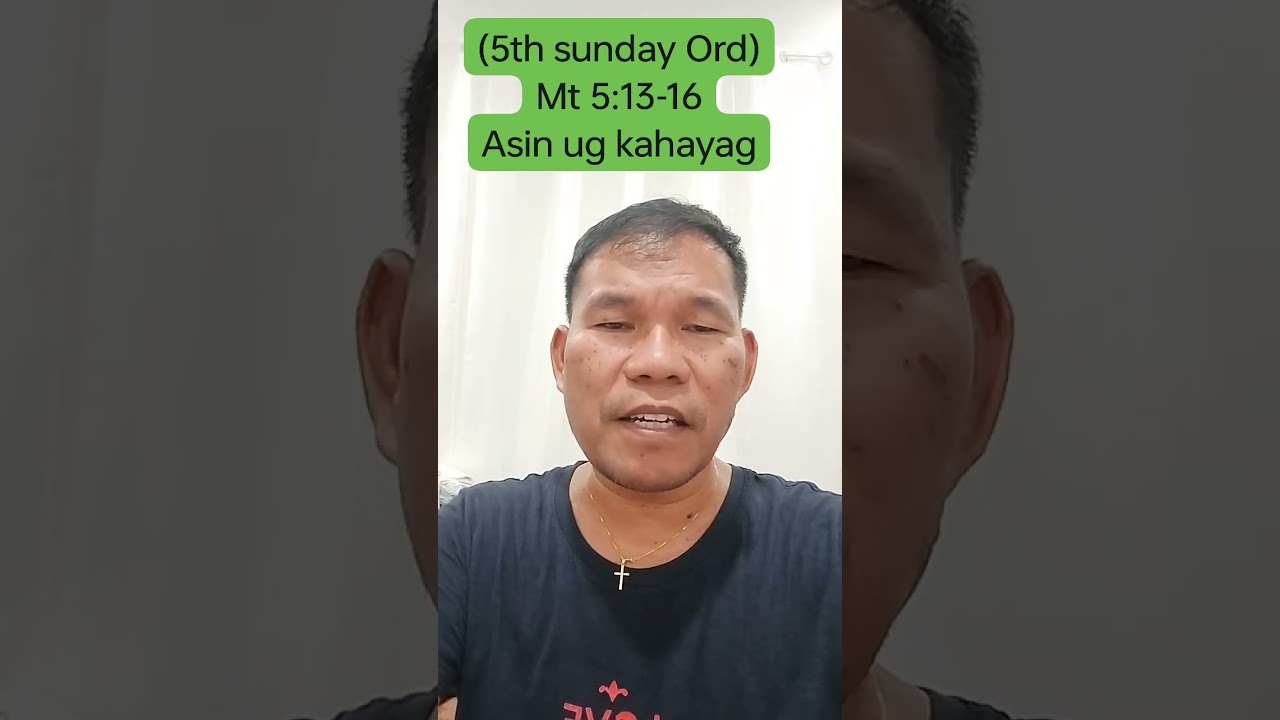 Pamalandong sa ebanghelyo Mt. 5:13-16