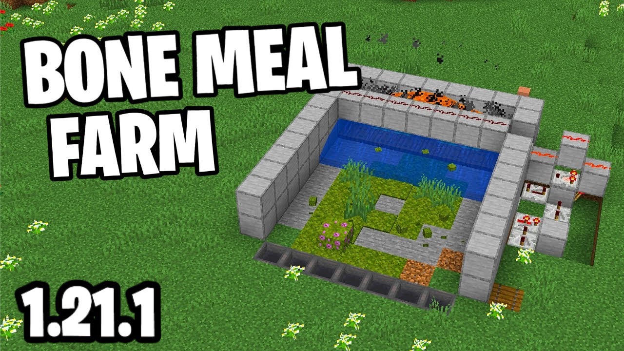 The BEST Bone Meal Farm in Minecraft Java 1.21.1!