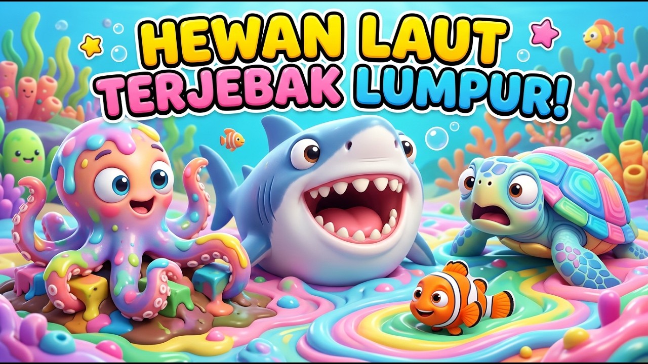 OMG! Lautnya Berubah Jadi Pink?! Apa yang Terjadi?! 🌊💗