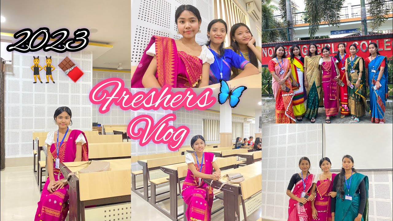 Freshers 2023, Nowgong Girls College || Freshers Of Zoology Department 👯‍♂️