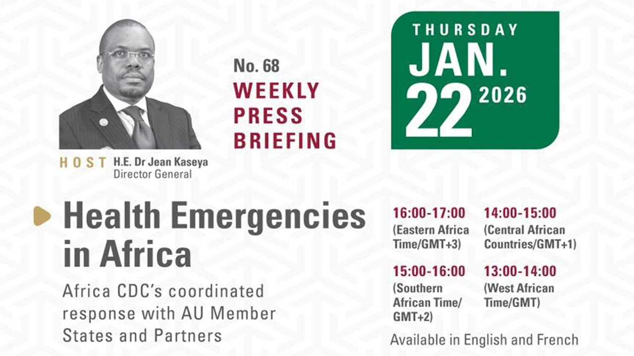 Special Briefing on Mpox and other Health Emergencies || Jan. 22, 2026
