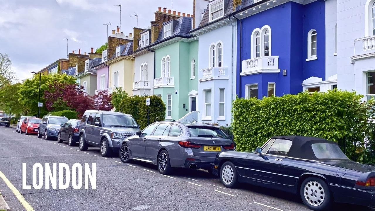 Most Expensive streets of London | Notting Hill & Kensington | London Walk