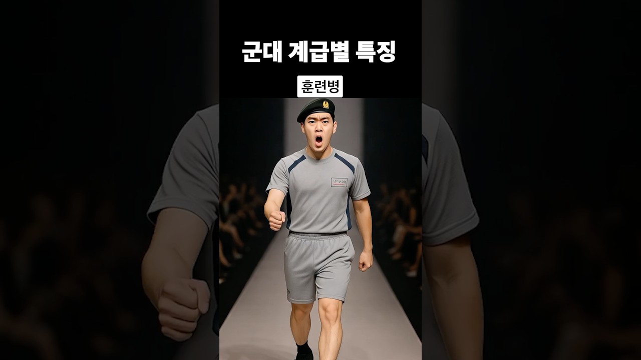 군대 계급별 런웨이