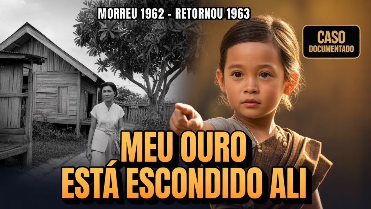 MENINA de 5 ANOS encontra tesouro de vida passada—Caso Documentado