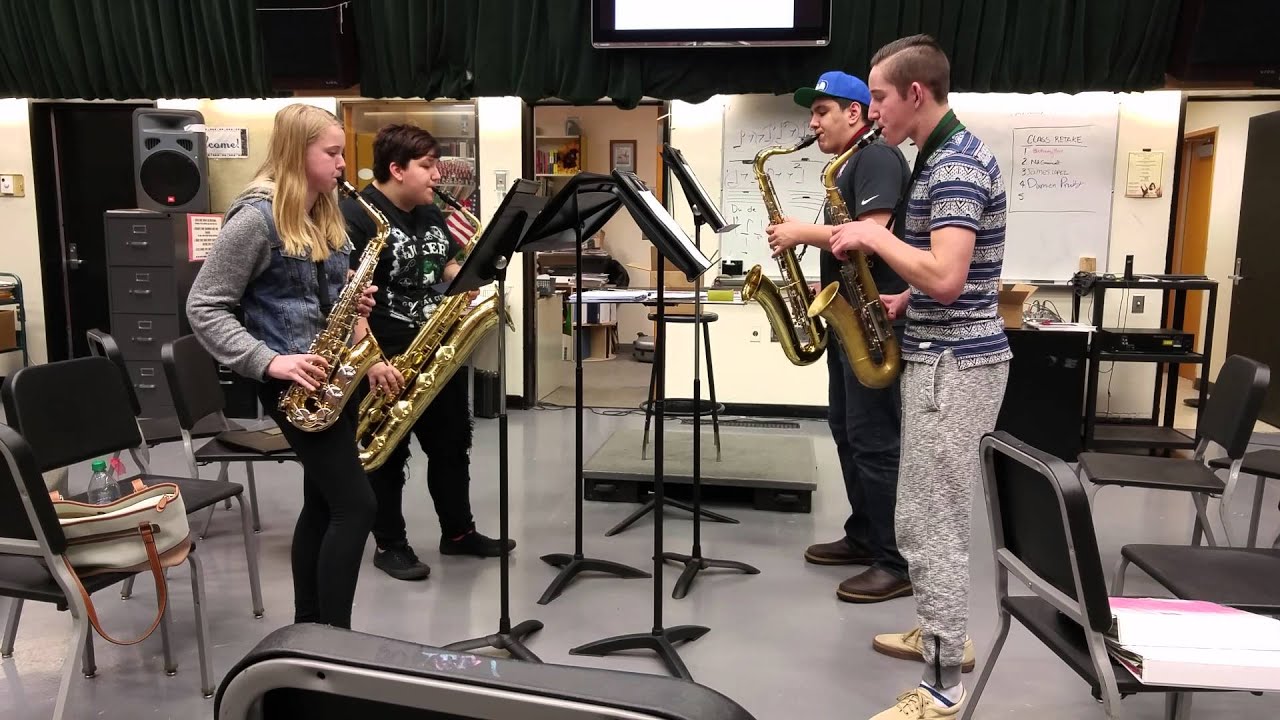Yakety Sax - SHS Saxy Sax Quartet