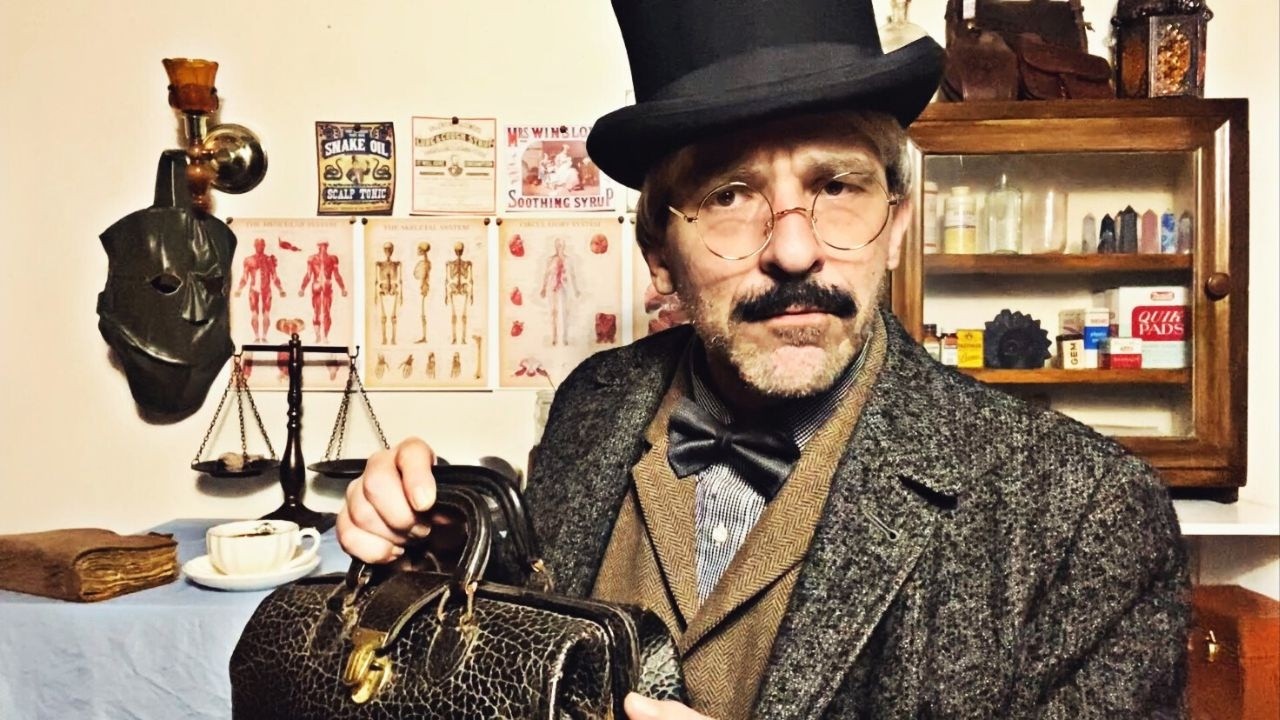 У вас сегодня назначена встреча с шарлатаном🩺 🎩Винтажная ASMR-ролевая игра