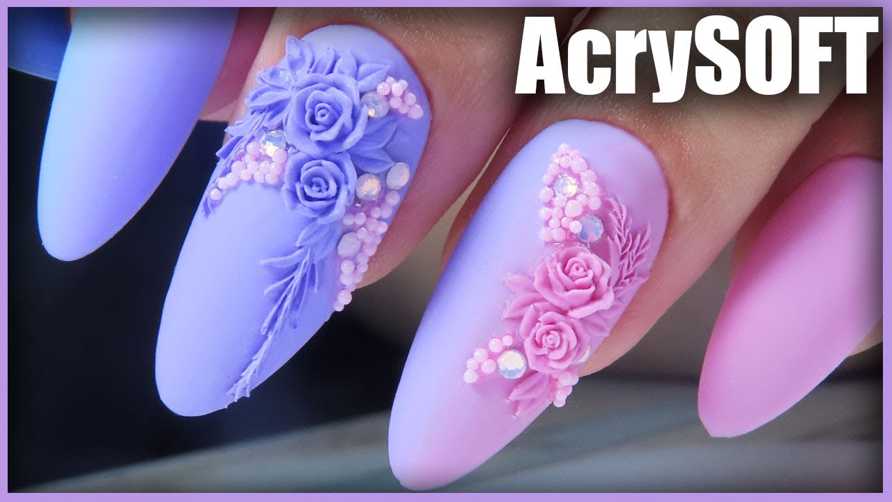 AcrySOFT 💜 La MEJOR alternativa (SIN LÁMPARA) a las Uñas PRESS ON y SOFTGEL 💅 Fáciles y DURADERAS