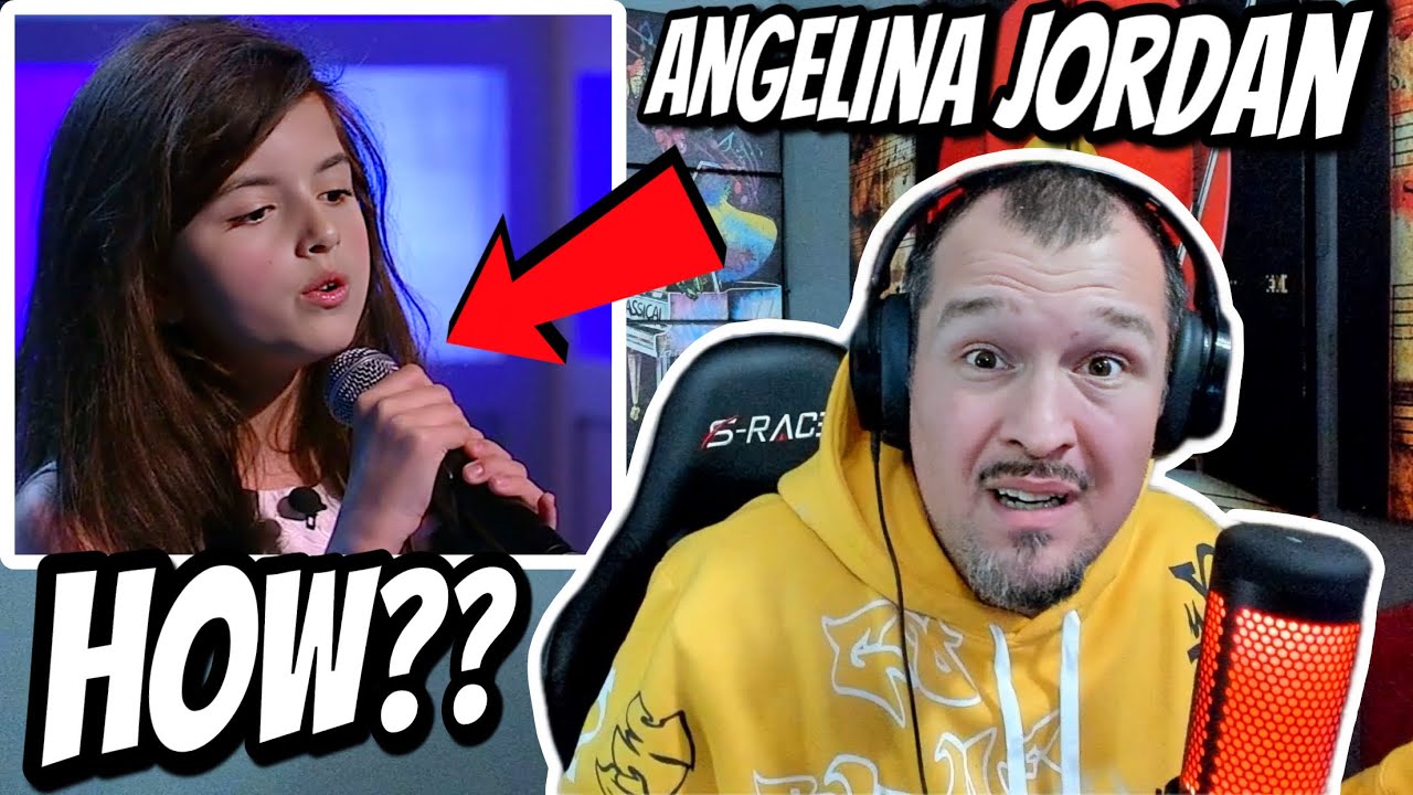 HOW IS SHE 8 YEARS OLD?? | Angelina Jordan - Fly Me To The Moon | Saucey Reacts