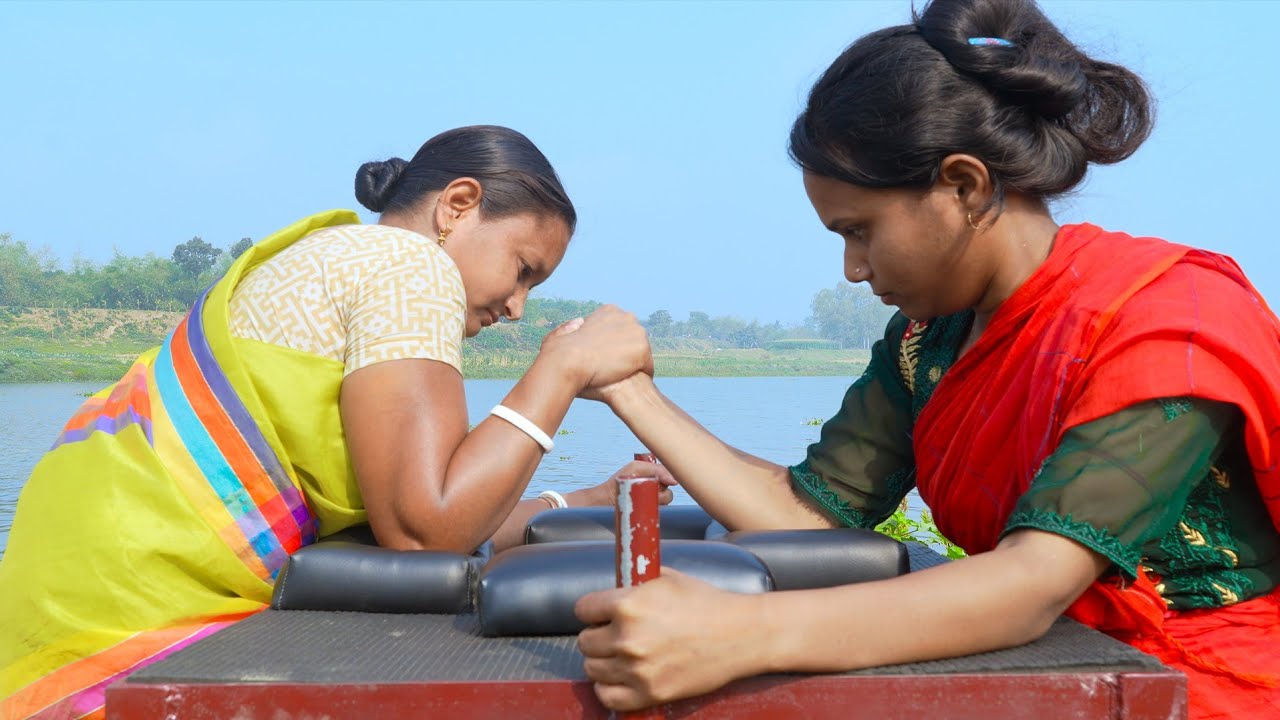 🏆 “অবিশ্বাস্য! মেয়েদের দুর্দান্ত Armwrestling প্রতিযোগিতা 💪|| দেখুন কে পেলো বড় পুরস্কার! 🎁