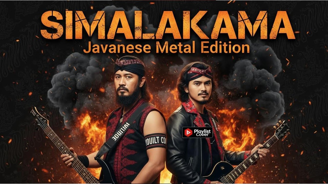 🎸 SIMALAKAMA - Yopie Latul | Javanese Heavy Metal Version | Rock Music Indonesia | Playlist Cover