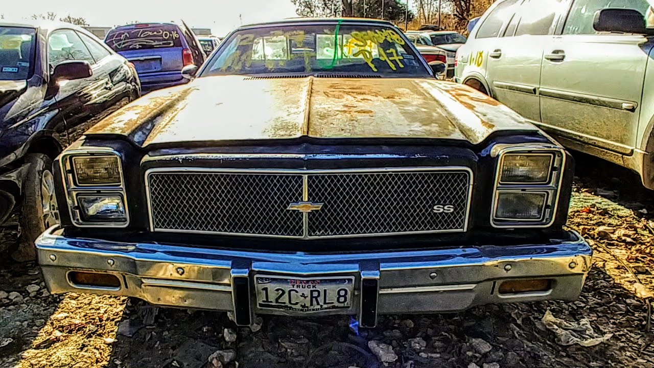 Forgotten Project 1976 Chevy El Camino SS Junkyard Find