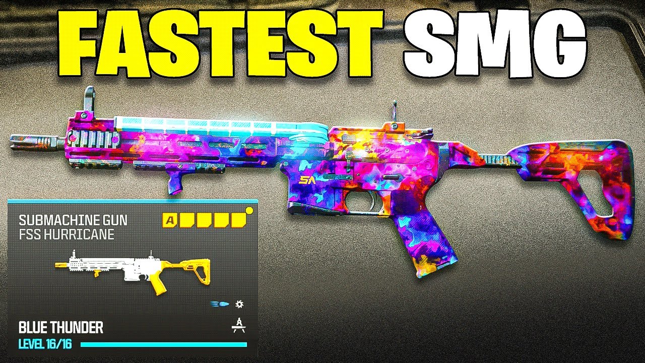 MW3's NEW FASTEST SMG is INSANE! (FSS Hurricane)