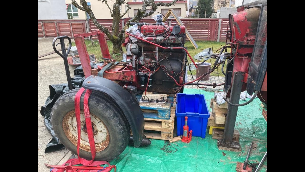 Simmerring an der Kurbelwelle und der Getriebeeingangswelle tauschen am IHC 644 | IHC Restauration