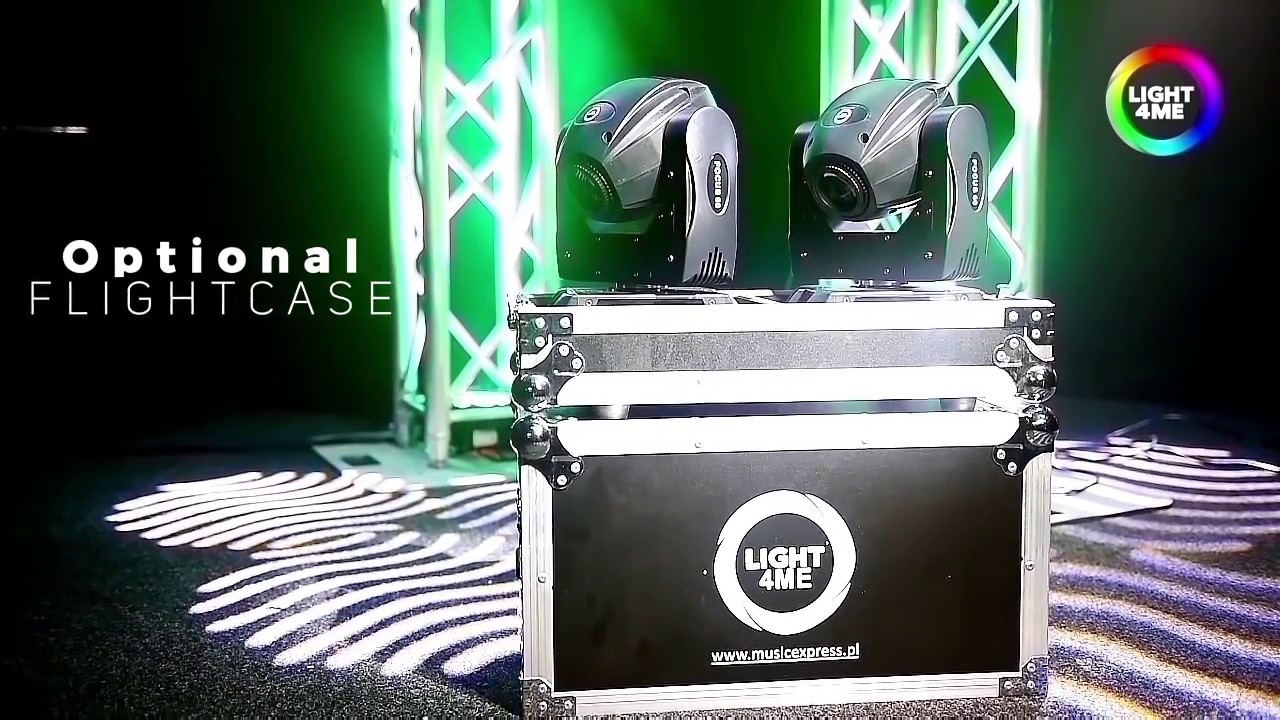 MUSICEXPRESS: LIGHT4ME FOCUS 60 LED głowa ruchoma spot PRYZMA AUTO FOCUS