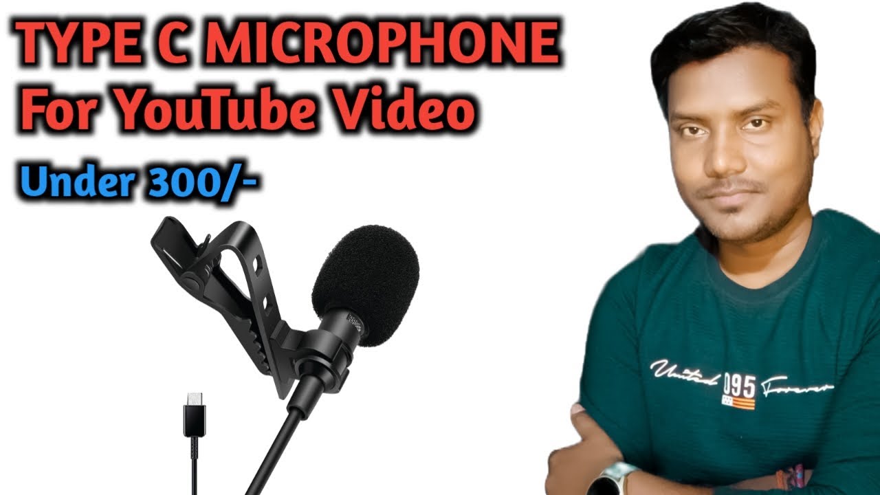 Type c mic for mobile | type c microphone for Android | USB type c mic